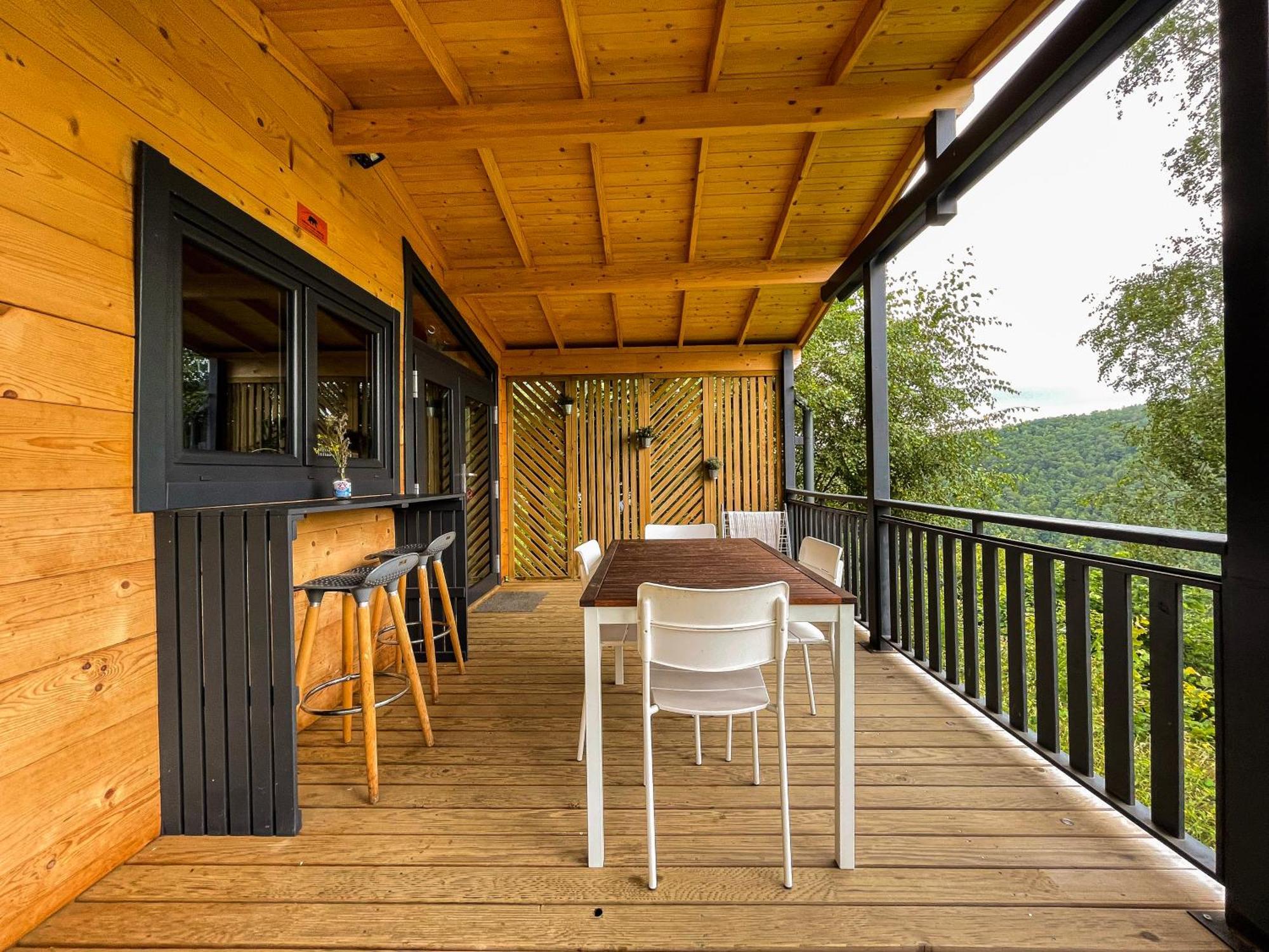 Chalet Nature Sur La Vallee De La Truyere Neuveglise Luaran gambar